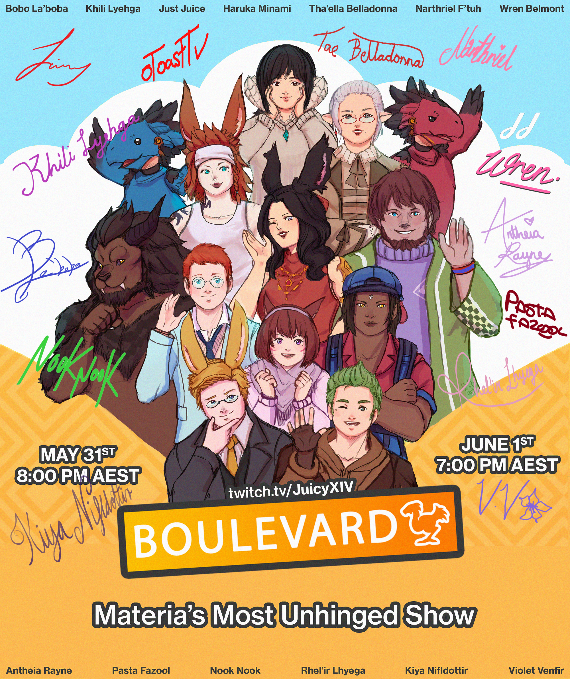 Boulevard Kweh Poster Boulevard Kweh Poster